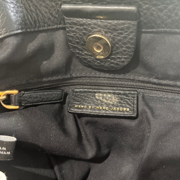 Marc by Marc Jacobs black leather bag - Picture 4 of 4